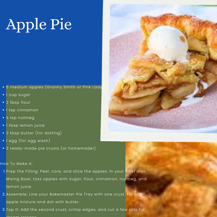 The Perfect Homemade Apple Pie Recipe (with Equipment from Hospitality Connect)