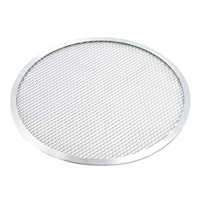 SOGA 8-inch Round Seamless Aluminium Nonstick Commercial Grade Pizza Screen Baking Pan