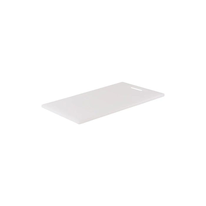 CHEF INOX CUTTING BOARD HACCP w/HDL PE 250x400x12mm WHITE