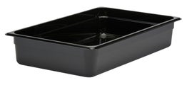 CAMBRO GN 1/1 Food Pan 100mm 13L - Black 14CW110