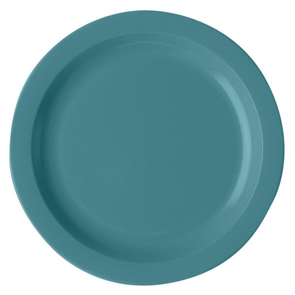 CAMBRO Camwear Plate 25.4cm Narrow Rim Slate Blue 10CWNR401