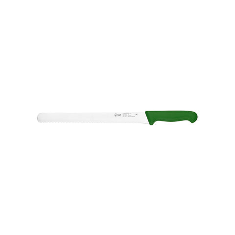 IVO PROFESSIONAL "55000" SERRATED SLICER 250mm GREEN