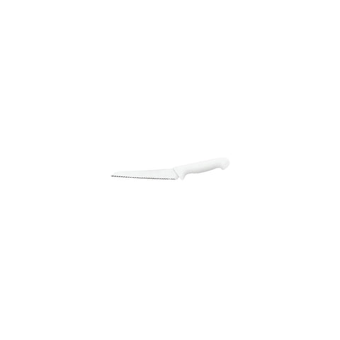 IVO PROFESSIONAL "55000" BAGEL KNIFE 180mm WHITE