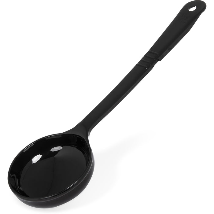 399003 Carlisle Measure Miser Black Measuring solid spoon with long handle 180mL Capacity - Pack of 12 - Pack Price