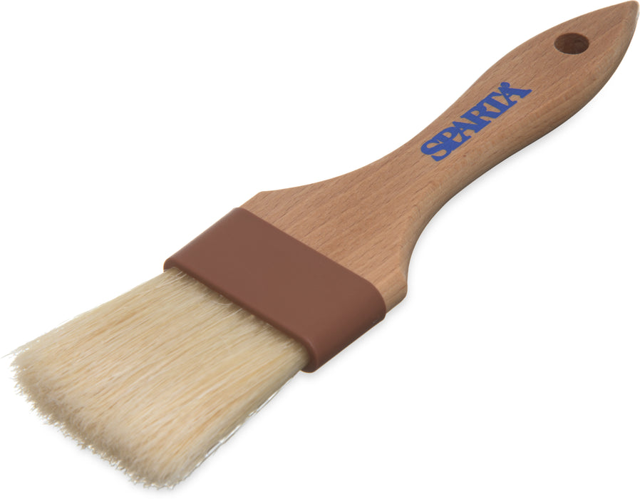 4037400 Carlisle Sparta® Flat Boar Bristle Basting Brush 50mm wide - Pack of 12 - Pack price