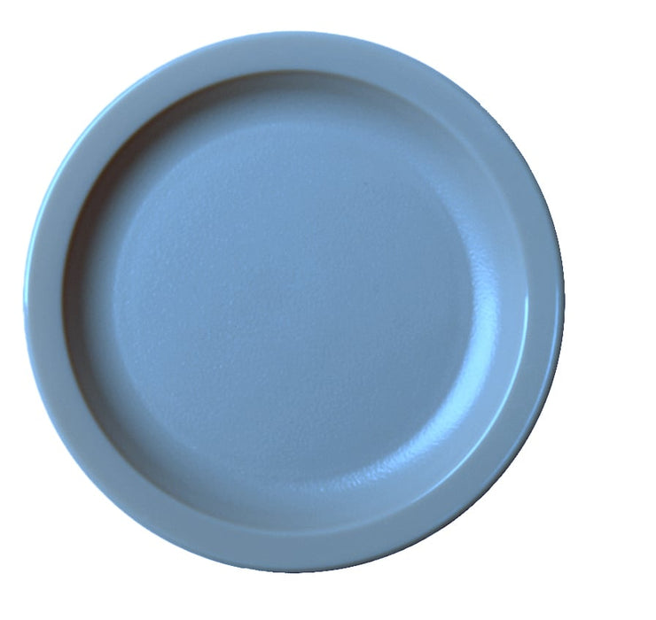 CAMBRO Camwear Plate 16.5cm Narrow Rim Slate Blue Box of 12
