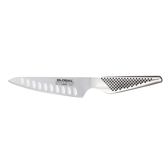 Global Cooks Knife - Fluted Blade, 13cm