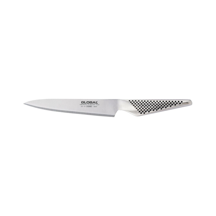 Global Utility Knife - Fine Serration Blade, 15cm