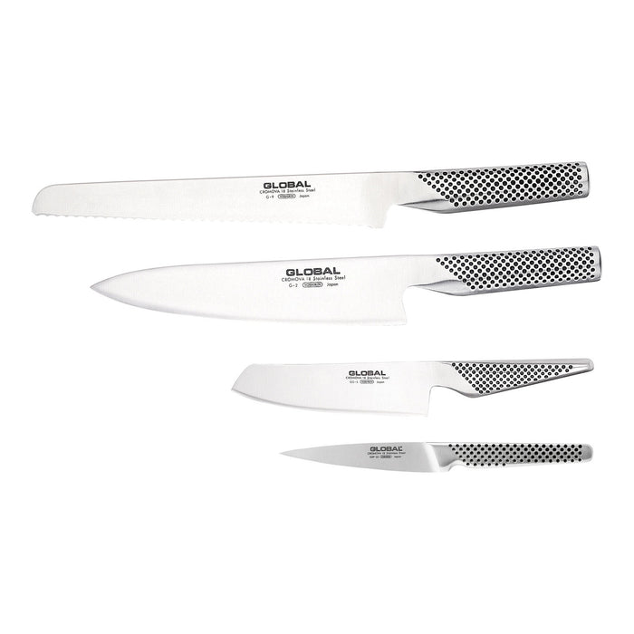 Global Ikasu V 5 Piece Knife Block Set
