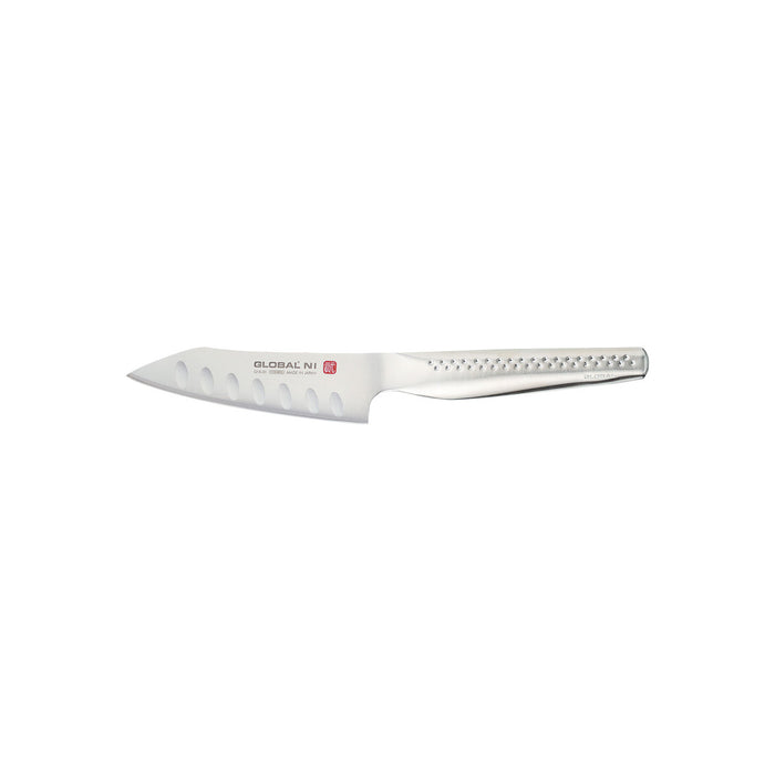 Global Oriental Cooks Knife - Fluted Blade, 11cm