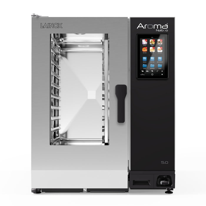 LAINOX 8 x 600 x 400 Electric Direct Steam Combi Oven with Touch Screen Controls