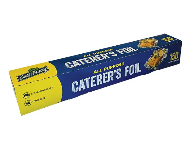 All Purpose Aluminium Caterers Foil Rolls | 44cm x 150m CA-GPF01