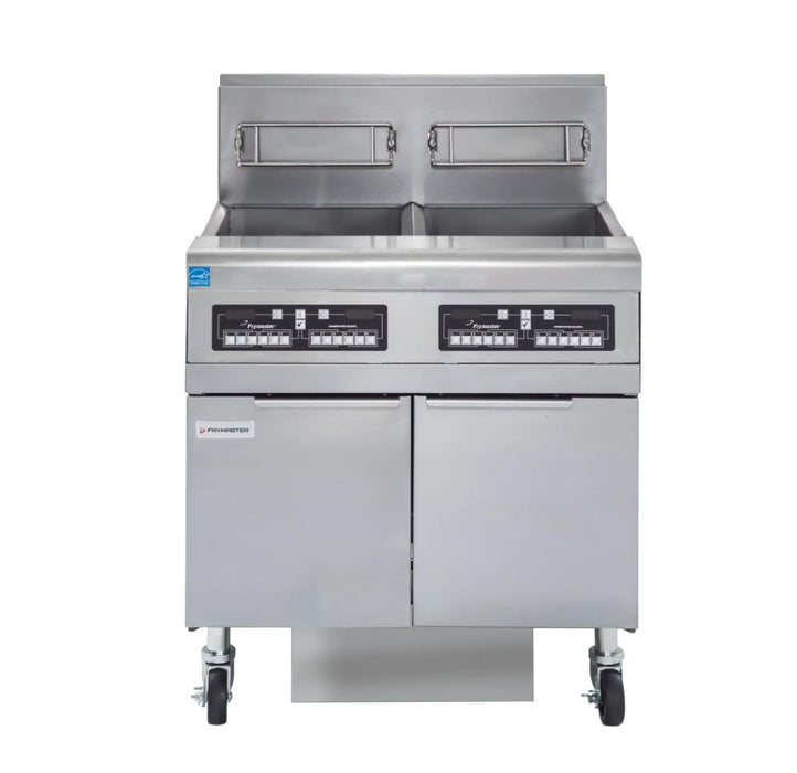 Frymaster Filtration H55 3 Full Pot w Computers Front Oil Discharge FPH355C-FD