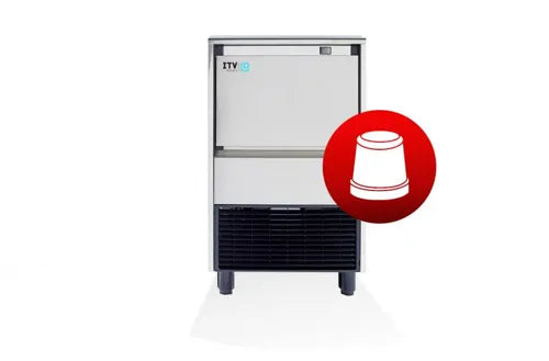 Skope Ice Machine Underbench Ice Cuber, 155kg Output