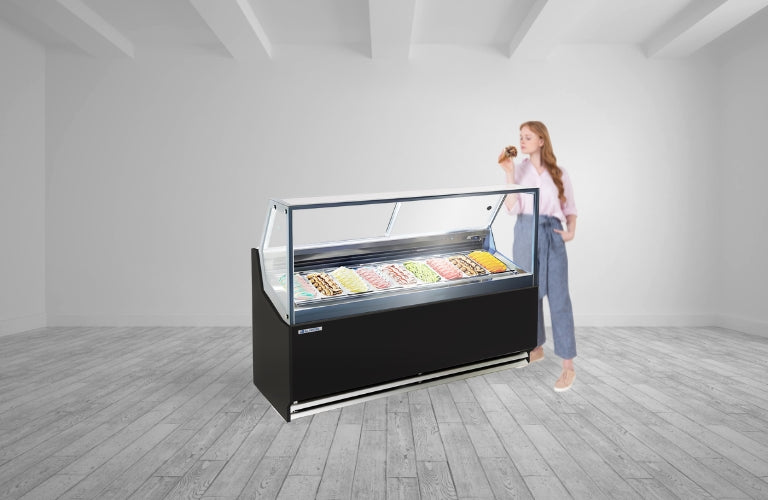 All Frozen Sunshine 9 Gelato Display