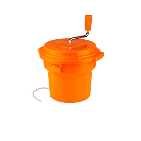JIWINS SALAD SPINNER ORANGE PP 400x470mm 11.4lt