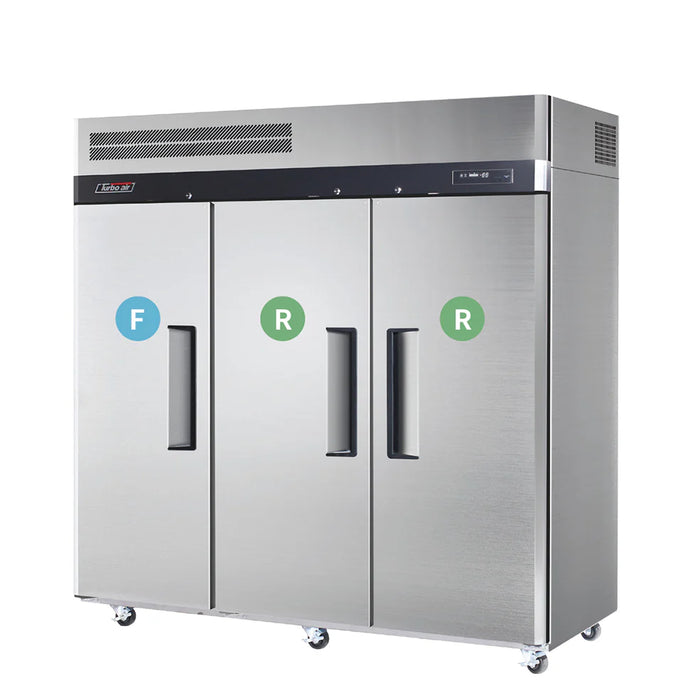 Turbo Air 2 door Fridge 1 door Freezer KRF65-3-N(HC)