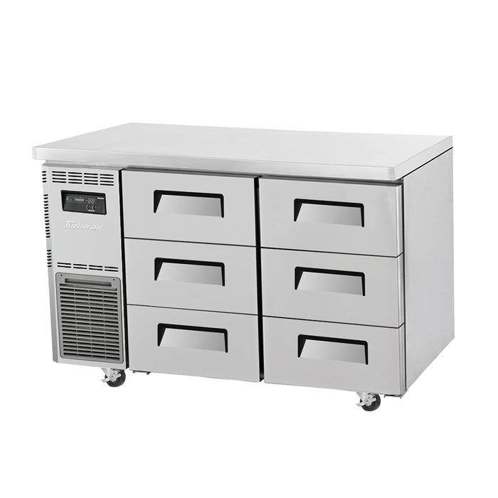 Turbo Air Undercounter 6 Drawer Freezer KUF12-3D-6-N(HC)