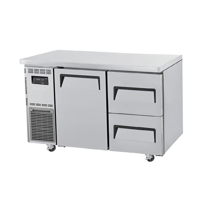 Turbo Air Undercounter 1 Door 2 Drawer Chiller KUR12-2D-2-N(HC)