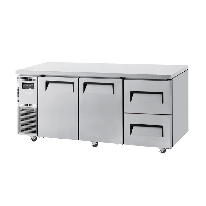 Turbo Air Undercounter 2 Door 2 Drawer Chiller  KUR18-2D-2-N(HC)