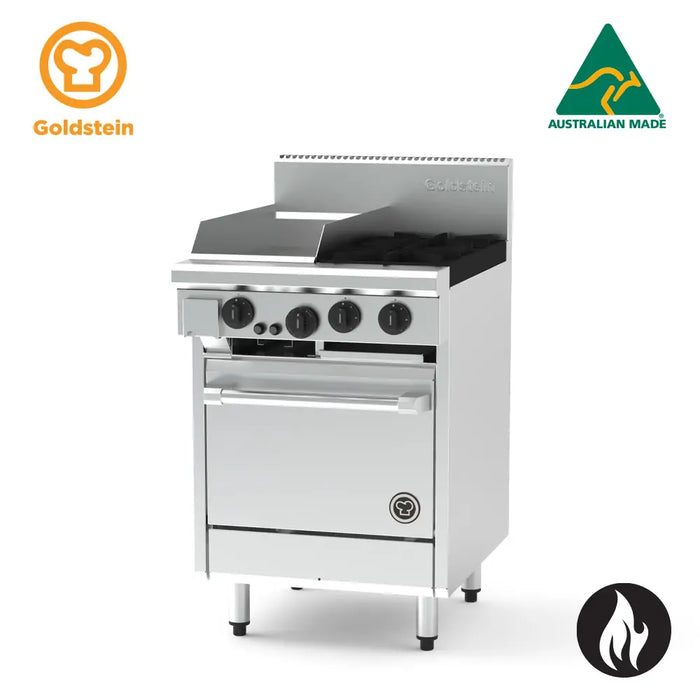 Goldstein 800 SERIES 20” (500 mm) OVEN RANGES Fan Force Electric Oven PF12G220EFF-X