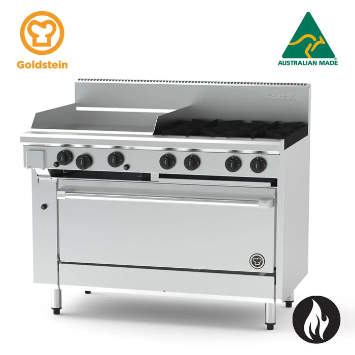 Goldstein 800 SERIES 40” (1010 mm) OVEN RANGES Fan Force Electric Oven PF24G440EFF-X