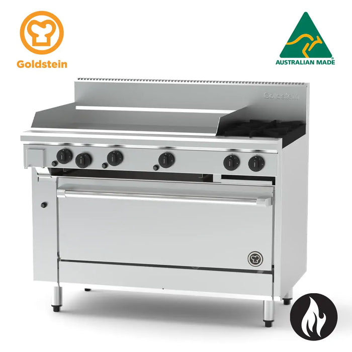 Goldstein 800 SERIES 40” (1010 mm) OVEN RANGES Fan Force Electric Oven PF36G240EFF-X