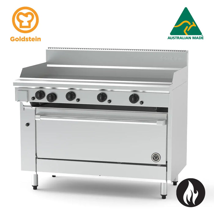 Goldstein 800 SERIES 40” (1010 mm) OVEN RANGES Fan Force Electric Oven PF48G40EFF-X