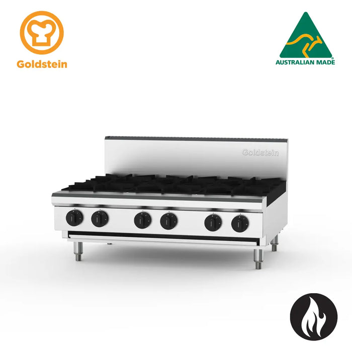 Goldstein 800 SERIES 6 Burner COOKTOPS GAS PFB36-X