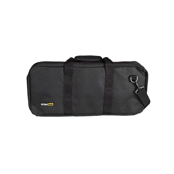 Cheftech Knife Bag 18 Pockets Including Strap - Black