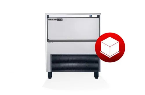 Skope Ice Machine Underbench Diced Ice Cuber, 145kg Output Full Dice Ice