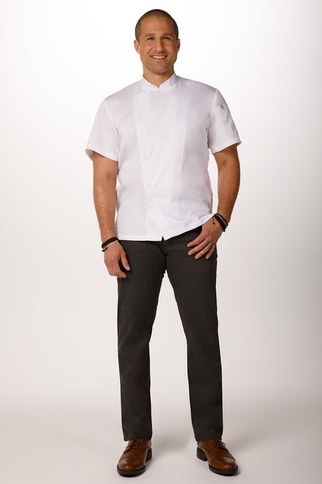 Chef Works Cannes Press Stud Chef Jacket