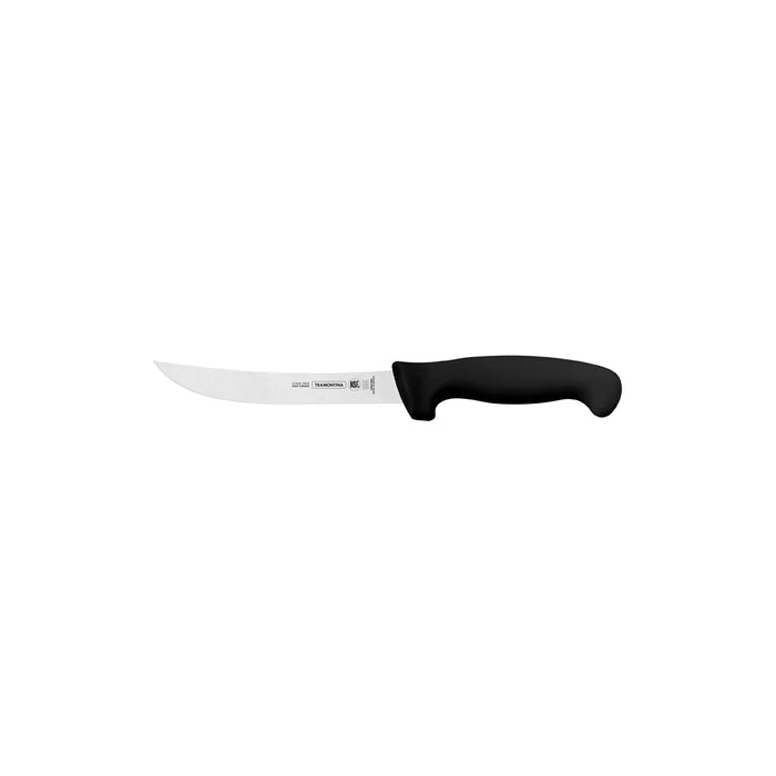TRAMONTINA PROF BONING KNIFE STR WIDE STIFF 150mm BLK H/S
