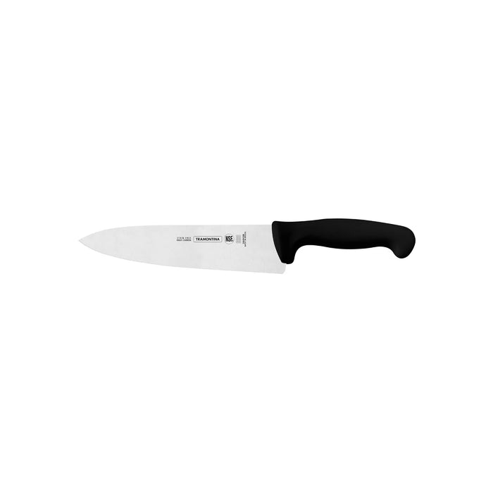 TRAMONTINA PROF CHEF`S KNIFE STR EDGE X-WIDE 300mm BLK H/S