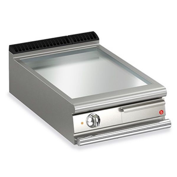 BARON 1 Burner Gas Fry Top With Smooth Chrome Plate Q90FTT/G405
