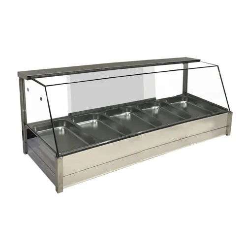 Bonvue Angled Countertop Heated Bain Marie BM17TD.