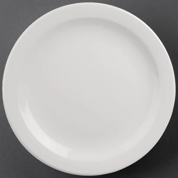 Olympia Athena Narrow Rimmed Plates 284mm (Box 6)