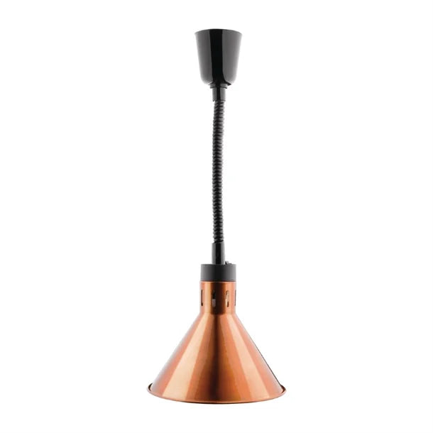 Apuro Conical Retractable Heat Shade Silver Finish