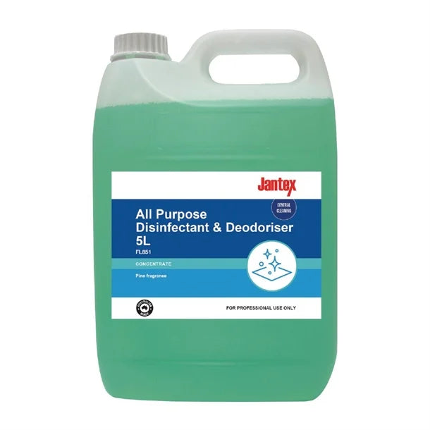 Jantex Multi Purpose Disinfectant & Deodoriser Concentrate 5Ltr FL851