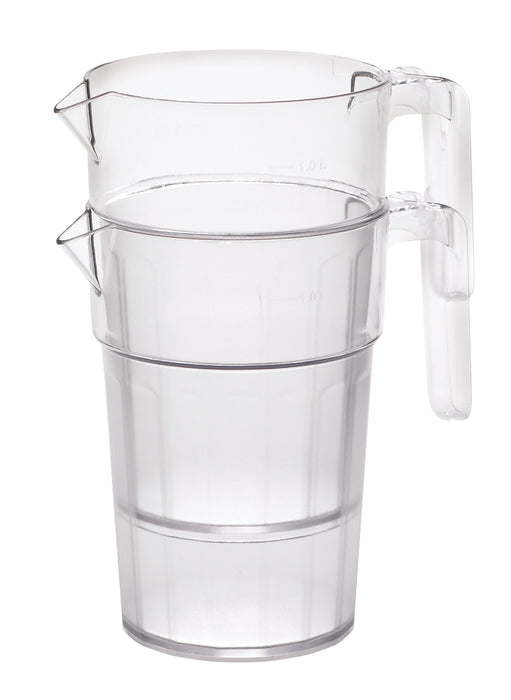 CAMBRO Camwear Polycarbonate Pitcher 1.4L 48oz Clear Box of 6