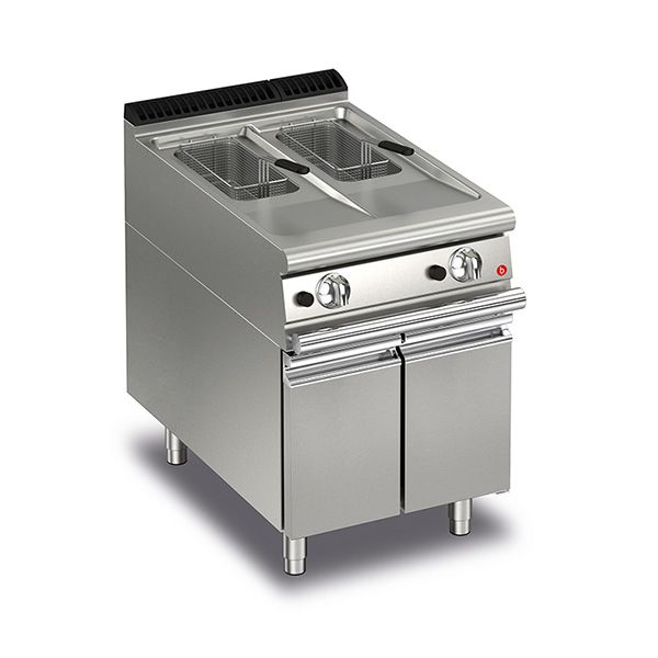 BARON 10+10L Split Pot Gas Deep Fryer