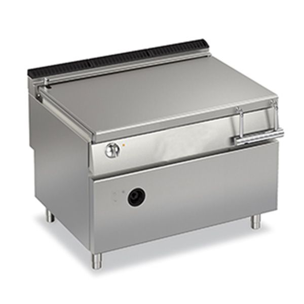 BARON 120L Gas Bratt Pan With Motorised Tilting