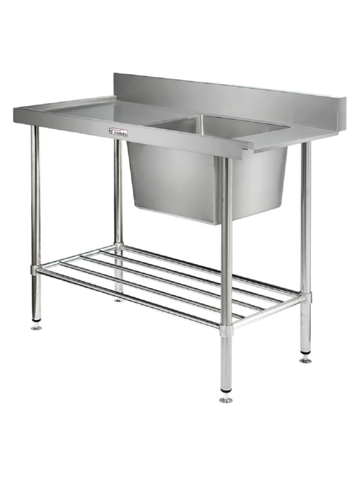 Simply Stainless Dishwasher Inlet Bench 700 Series - 2100mm Left SS08.7.2100L