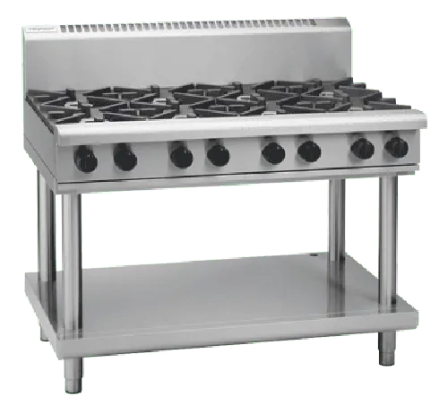 Waldorf 800 Series RNL8809G-LS - 1200mm Gas Cooktop Low Back Version – Leg Stand
