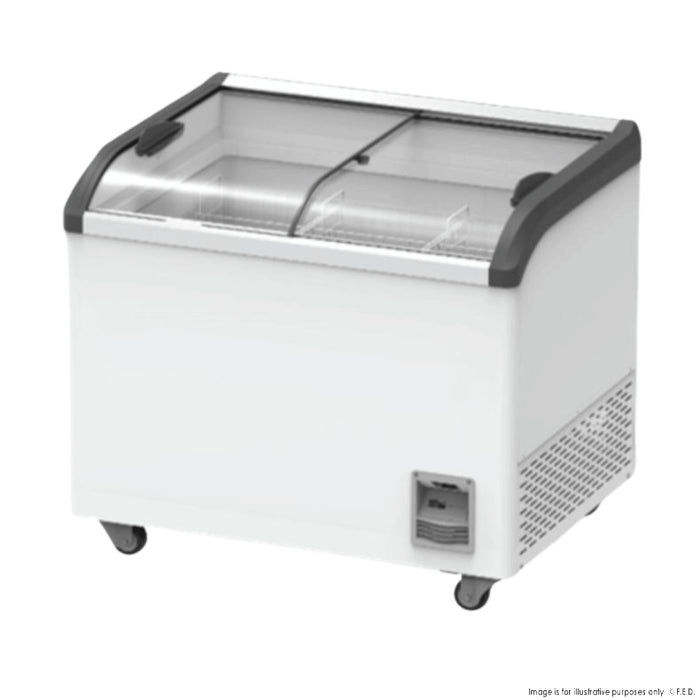 Thermaster Heavy Duty Supermarket Glass Sliding Lid Freezers 477L SD-506K