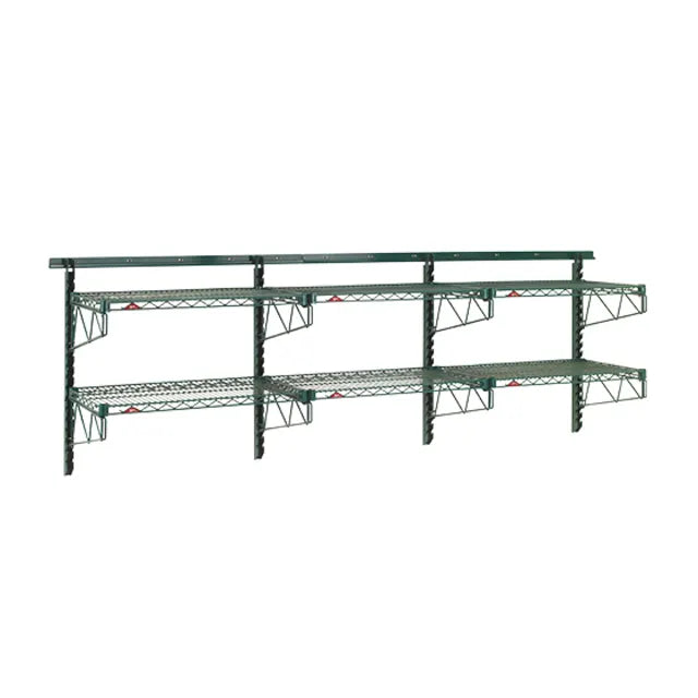 Metro 2 Tier Adjustable Wall Shelving 18 x 48