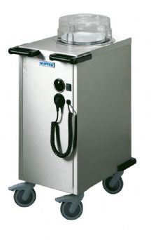 Hupfer TEH-1 V19-26 HEATED SINGLE PLATE DISPENSER MOBILE SUIT 190 TO 260MM PLATE TEH-1-V19-26