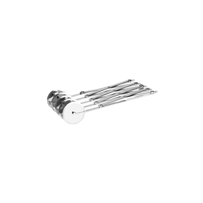 CHEF INOX EXPANDABLE DOUGH WHEEL 18/0 MIN/MAX 12/125 5 WHEEL