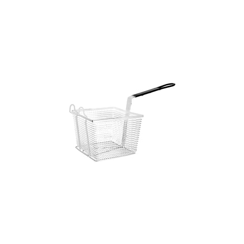 CHEF INOX FRY BASKET SQU CRM PLATED L225xW200xH150/HDL240mm