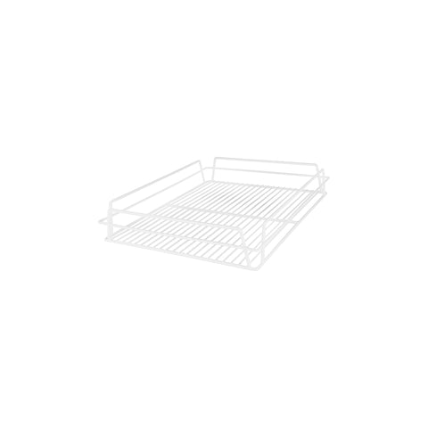 CHEF INOX GLASS BASKET SQUARE BLK PVC 350x350mm